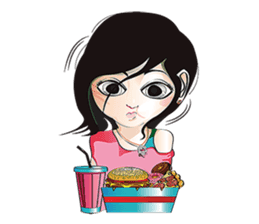 mii-chan's daily life sticker #237602