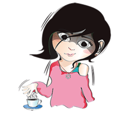 mii-chan's daily life sticker #237605