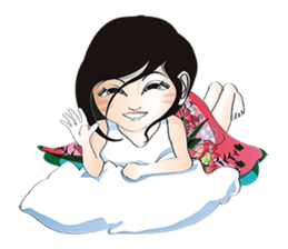 mii-chan's daily life sticker #237609