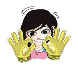 mii-chan's daily life sticker #237611