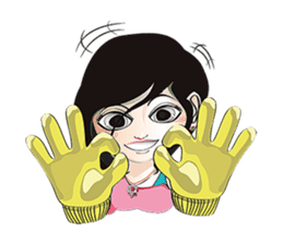 mii-chan's daily life sticker #237611