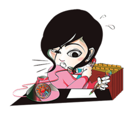 mii-chan's daily life sticker #237614
