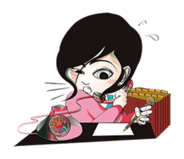 mii-chan's daily life sticker #237614