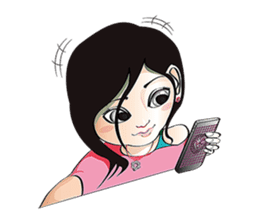 mii-chan's daily life sticker #237618