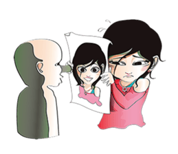 mii-chan's daily life sticker #237621