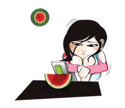 mii-chan's daily life sticker #237623