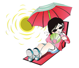 mii-chan's daily life sticker #237624