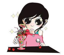 mii-chan's daily life sticker #237630