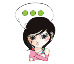 mii-chan's daily life sticker #237637