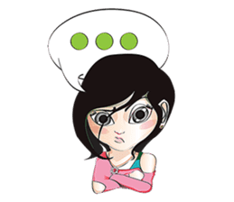 mii-chan's daily life sticker #237637