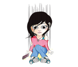 mii-chan's daily life sticker #237638