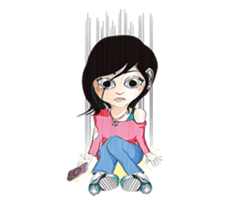 mii-chan's daily life sticker #237638