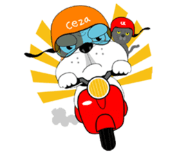 Ceza Bulldog sticker #237855