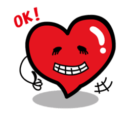 HAPPY LOVE HEARTY sticker #237961