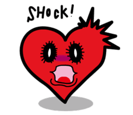 HAPPY LOVE HEARTY sticker #237965