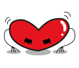 HAPPY LOVE HEARTY sticker #237967