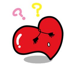 HAPPY LOVE HEARTY sticker #237968