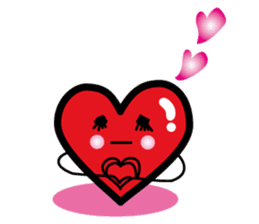 HAPPY LOVE HEARTY sticker #237969
