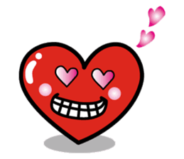 HAPPY LOVE HEARTY sticker #237973