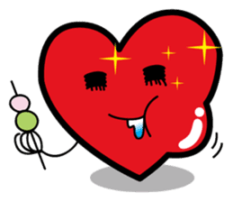 HAPPY LOVE HEARTY sticker #237978