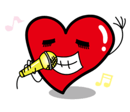 HAPPY LOVE HEARTY sticker #237980