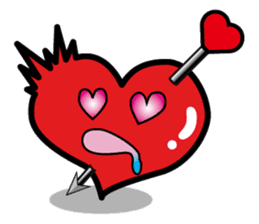 HAPPY LOVE HEARTY sticker #237982