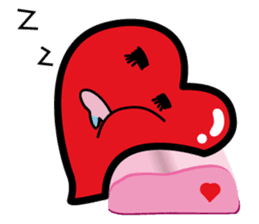 HAPPY LOVE HEARTY sticker #237983