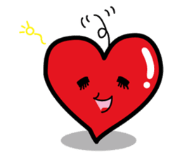 HAPPY LOVE HEARTY sticker #237993