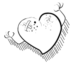 HAPPY LOVE HEARTY sticker #237995