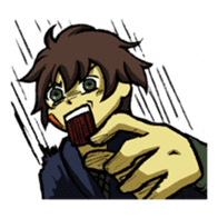 Mr.Fujimaru and Momokichi sticker #238045