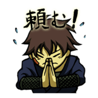 Mr.Fujimaru and Momokichi sticker #238053