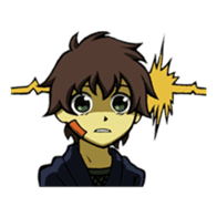 Mr.Fujimaru and Momokichi sticker #238055