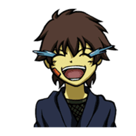 Mr.Fujimaru and Momokichi sticker #238056