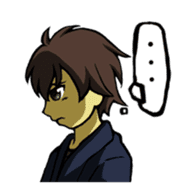 Mr.Fujimaru and Momokichi sticker #238057