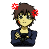 Mr.Fujimaru and Momokichi sticker #238058