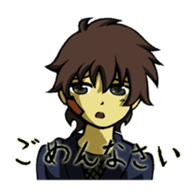 Mr.Fujimaru and Momokichi sticker #238059