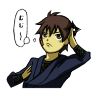 Mr.Fujimaru and Momokichi sticker #238075