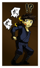 Mr.Fujimaru and Momokichi sticker #238077