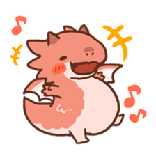 Yuttari Dragon sticker #238169