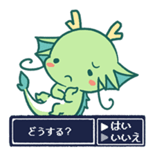 Yuttari Dragon sticker #238180