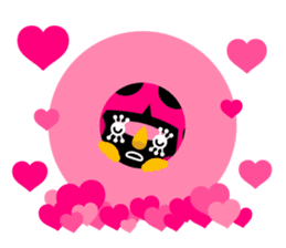 ladybird Nana-chan's love sticker sticker #238526