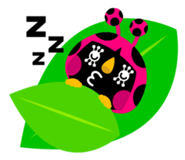 ladybird Nana-chan's love sticker sticker #238534