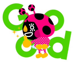 ladybird Nana-chan's love sticker sticker #238538