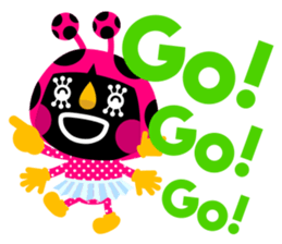 ladybird Nana-chan's love sticker sticker #238545