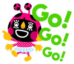 ladybird Nana-chan's love sticker sticker #238545