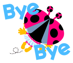 ladybird Nana-chan's love sticker sticker #238546