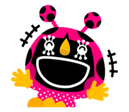 ladybird Nana-chan's love sticker sticker #238550