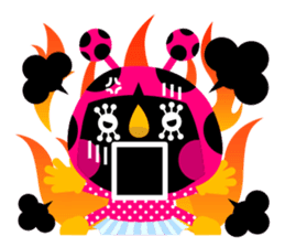 ladybird Nana-chan's love sticker sticker #238552