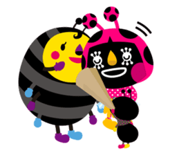 ladybird Nana-chan's love sticker sticker #238559