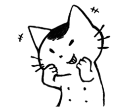MAMEKICHI the cat sticker #238686